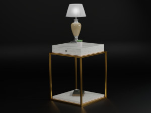 Style side table 3D Model