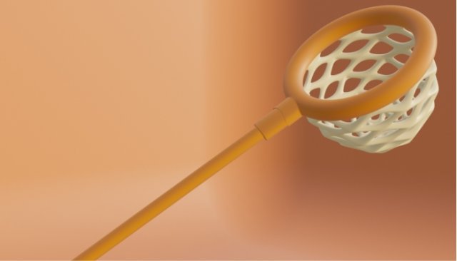 Butterfly catch basket 3D Модель .c4d .max .obj .3ds .fbx .stl .blend 