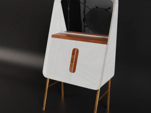 Aparador Espelho Modelo 3D