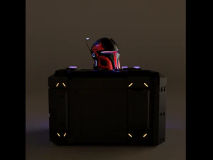 Caixa de capacete Modelo 3D