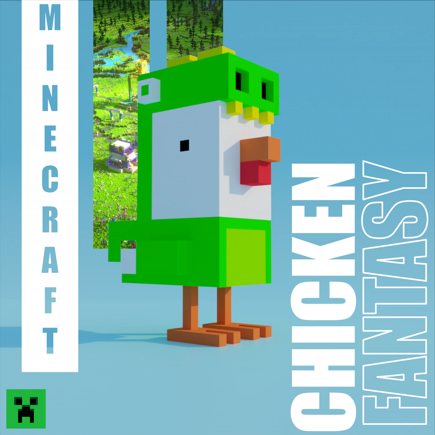 Fantasia di pollo Modello 3D .c4d .max .obj .3ds .fbx .stl .blend 