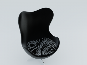 Egg Chair 3D-Modell
