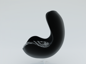 Egg Chair 3D-Modell