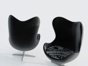 Egg Chair 3D Model