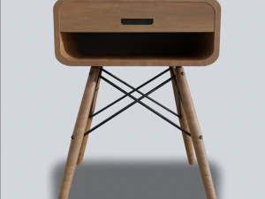 Bedside Table Eames Eiffel 3D Model