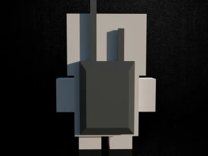 Astronaut doll 3D Model