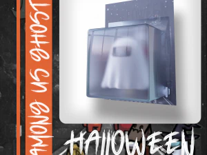 Among Us Ghost Halloween 3D Model