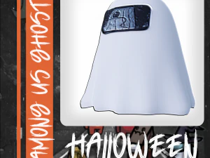 Among Us Ghost Halloween 3D Model