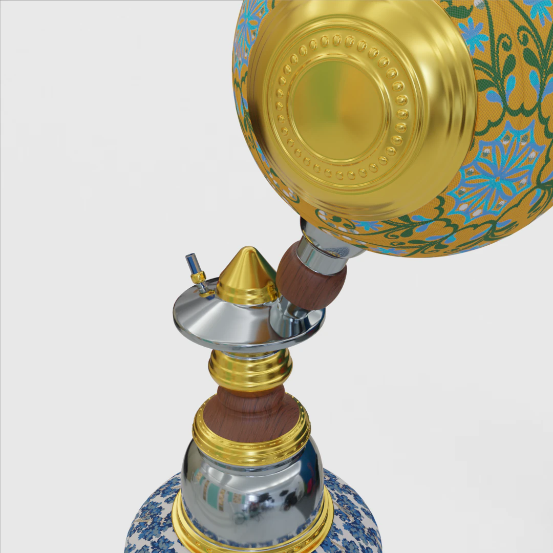 Old Perfume Fragrance 3D Model .c4d .max .obj .3ds .fbx .stl .blend