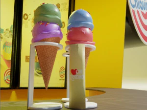 Сцена Arch Chiquinho Ice Cream 3D Модель