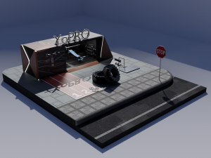 YoPRO Protein Academy 3Dモデル