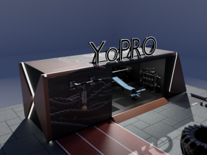 YoPRO Protein Academy 3Dモデル