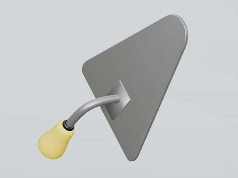 Lowpoly 3D Construction Equipment Icon Set 3D-Modell