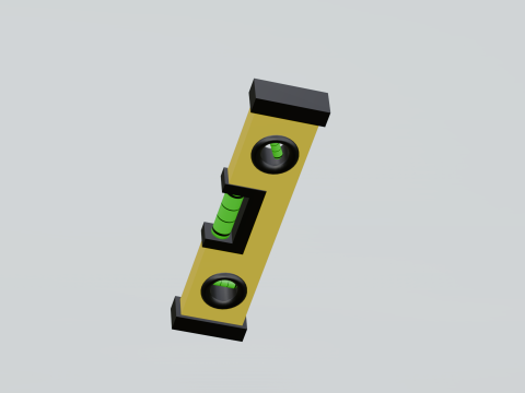 Lowpoly 3D Construction Equipment Icon Set 3D-Modell