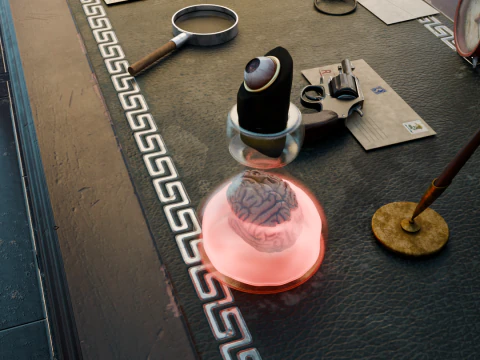 Potion Cerveau MindEye Elixir Modèle 3D