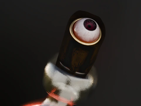 Potion Brain MindEye Elixir 3D Model