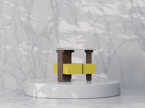 Unique Nightstand Designs in 3D 3D Model