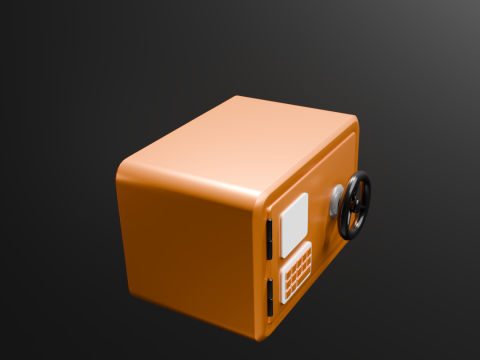 Safebox Icon Pack 3D 모델