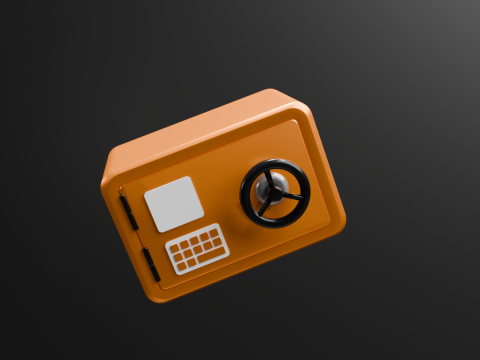 Safebox Icon Pack 3D 모델