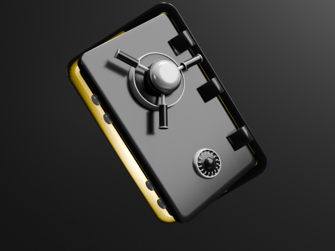 Safebox Icon Pack 3D 모델