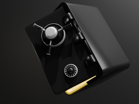 Safebox Icon Pack 3D 모델