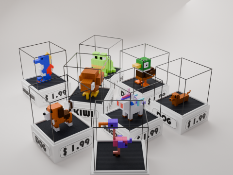 Animal Isometric Voxel Pack 3D Model