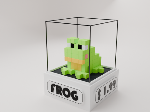 Animal Isometric Voxel Pack Modelo 3D