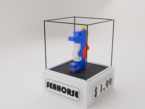 Animal Isometric Voxel Pack Modelo 3D
