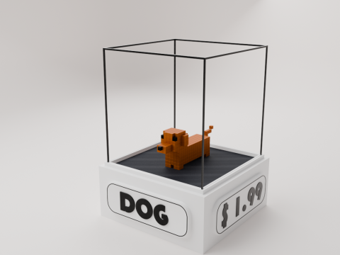 Animal Isometric Voxel Pack Modelo 3D