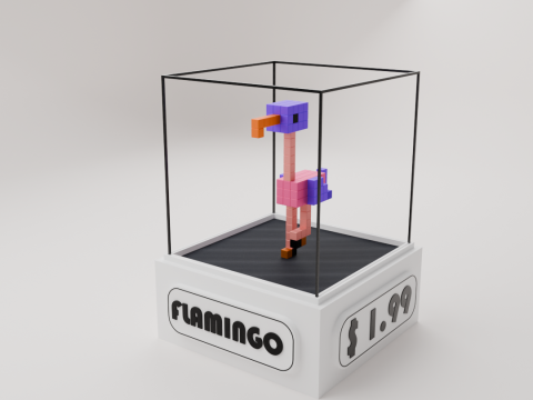 Animal Isometric Voxel Pack Modelo 3D