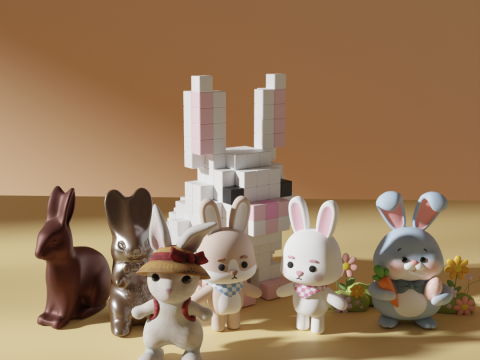 Easter Bunny Model Pack 3D 模型