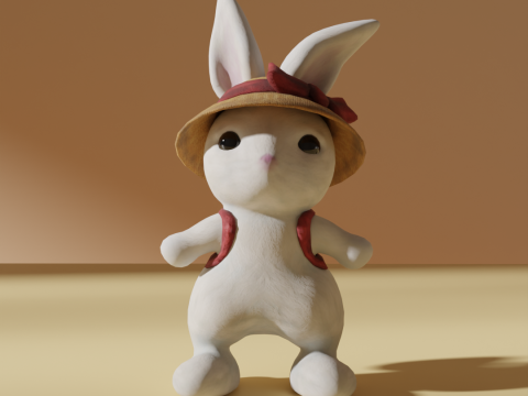 Easter Bunny Model Pack 3D Model