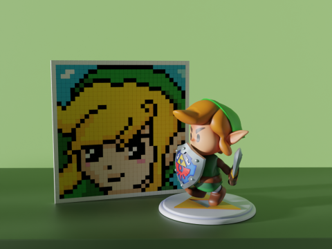 Link The Legend of Zelda Modelo 3D