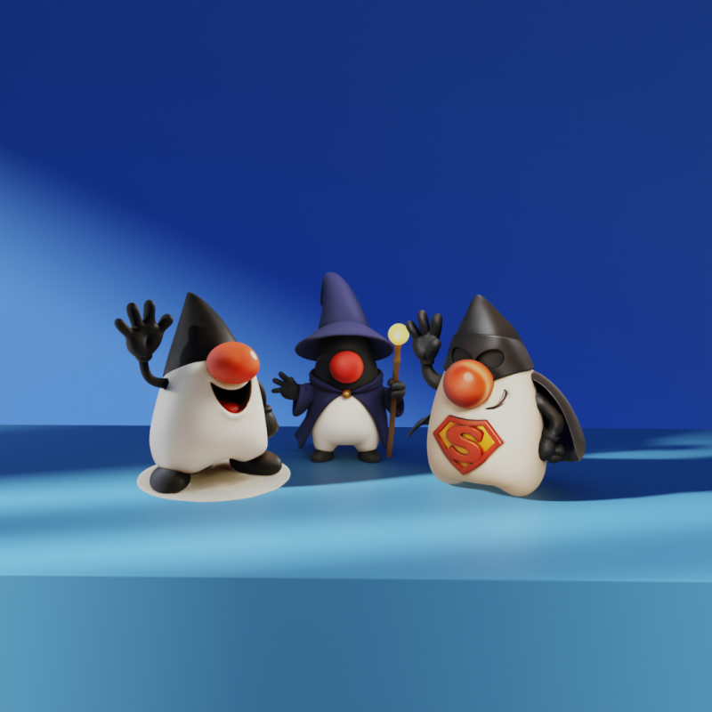 Java Mascot Duke 3D Model .c4d .max .obj .3ds .fbx .stl .blend 