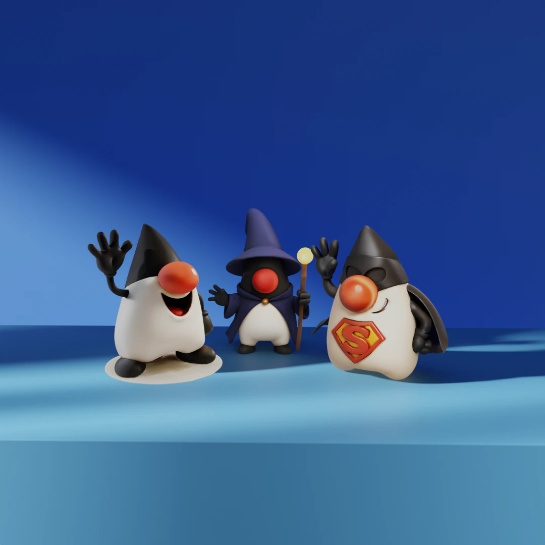 Mascote de Java Duque Modelo 3D .c4d .max .obj .3ds .fbx .stl .blend 