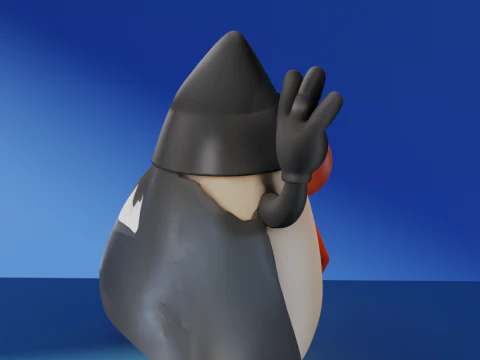 Mascote de Java Duque Modelo 3D