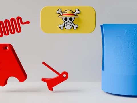 Beverage Can Opener Soda One Piece 3D Model