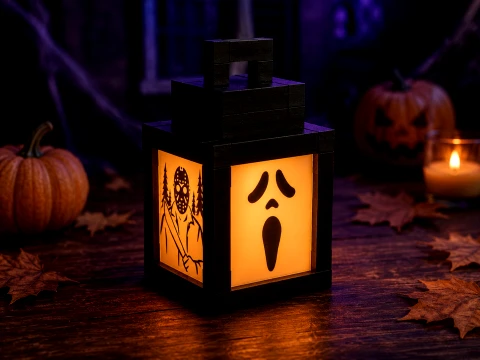 Halloween Lamp Horror Lantern Pack 3D Model