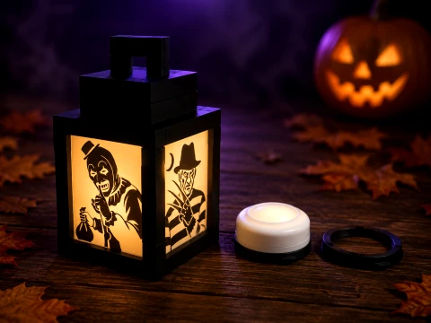 Halloween Lamp Horror Lantern Pack 3D Model