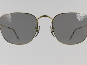 Glasses ray ban Modello 3D