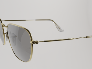 Glasses ray ban Modello 3D