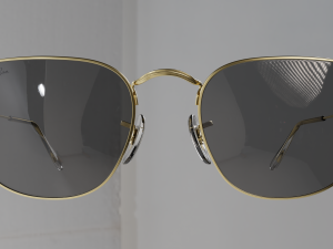 Glasses ray ban Modello 3D