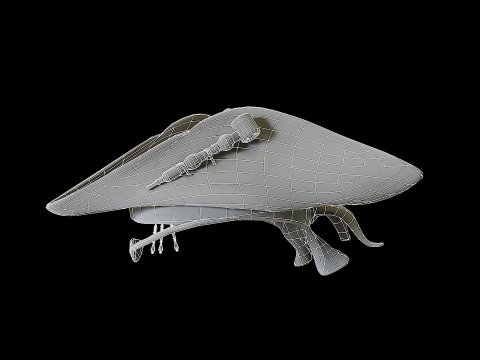 Pirate Hat PBR Modelo 3D
