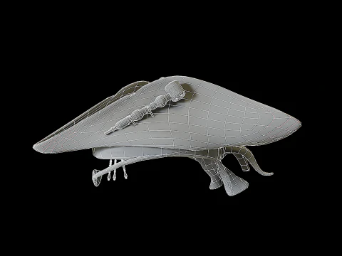 Pirate Hat PBR 3D Model