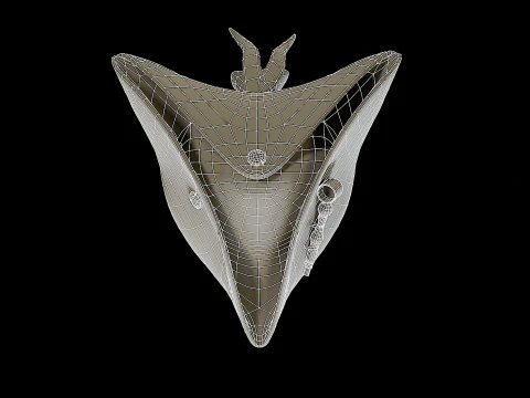 Pirate Hat PBR 3D Model