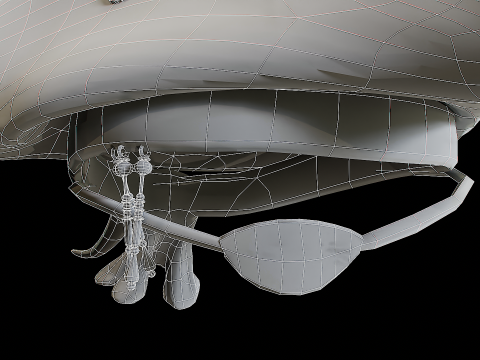 Pirate Hat PBR Modelo 3D
