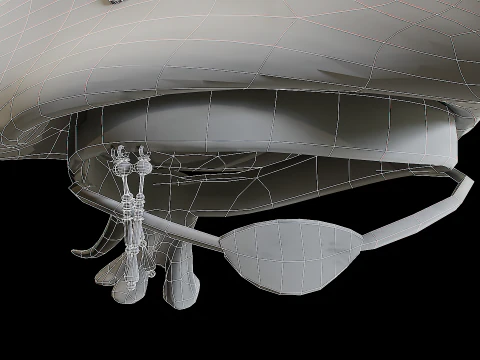 Pirate Hat PBR 3D Model