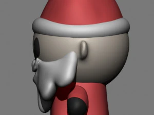 santa claus cute 3D Model