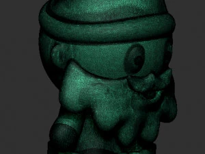 santa claus cute 3D Model