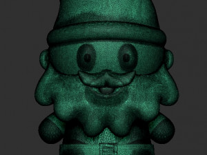 santa claus cute Modèle 3D